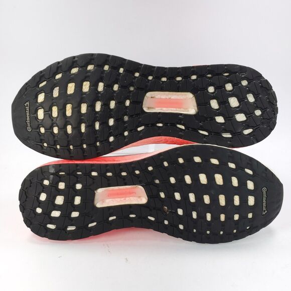 Adidas Ultraboost 2020 Athletic Running Shoe Mens Size 8 EG5177 White Red Black - Picture 7 of 9
